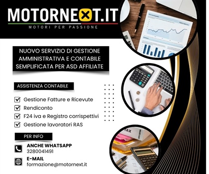 SERVIZIO DI GESTIONE AMMINISTRATIVA E CONTABILE SEMPLIFICATA PER ASD...