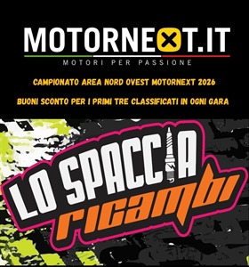 Nuove Collaborazioni e ricchi premi per il Campionato Motornext Area...