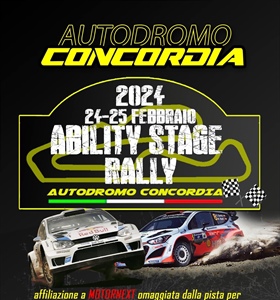 Ability Rally Stage e' un rally/regolarita' in pista per macchine...